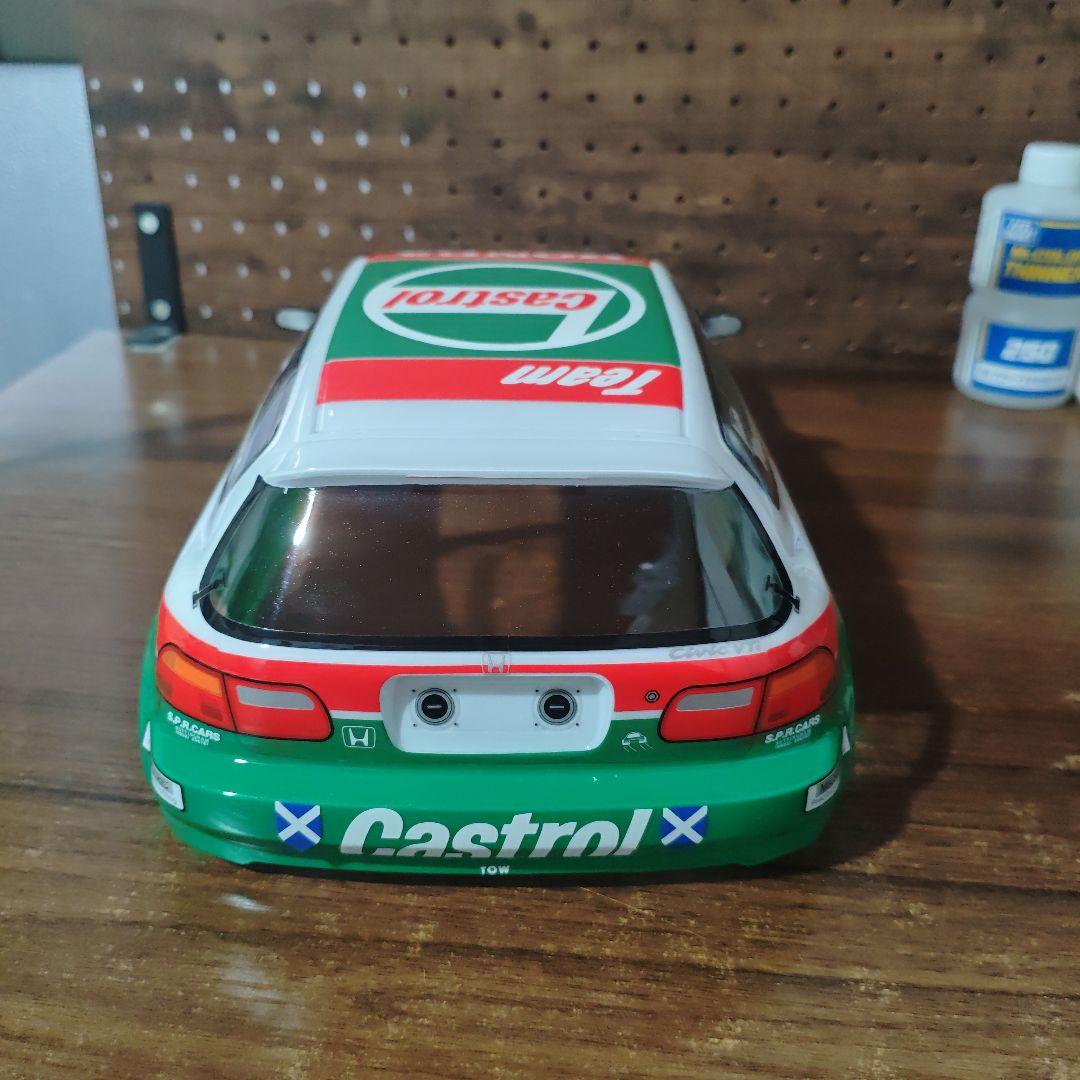 タミヤ　カストロール　シビック　ボディ