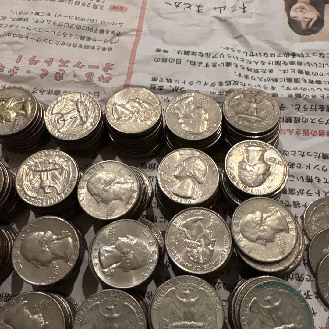 254枚 ジョージ・ワシントン クォーターダラー　アメリカドル