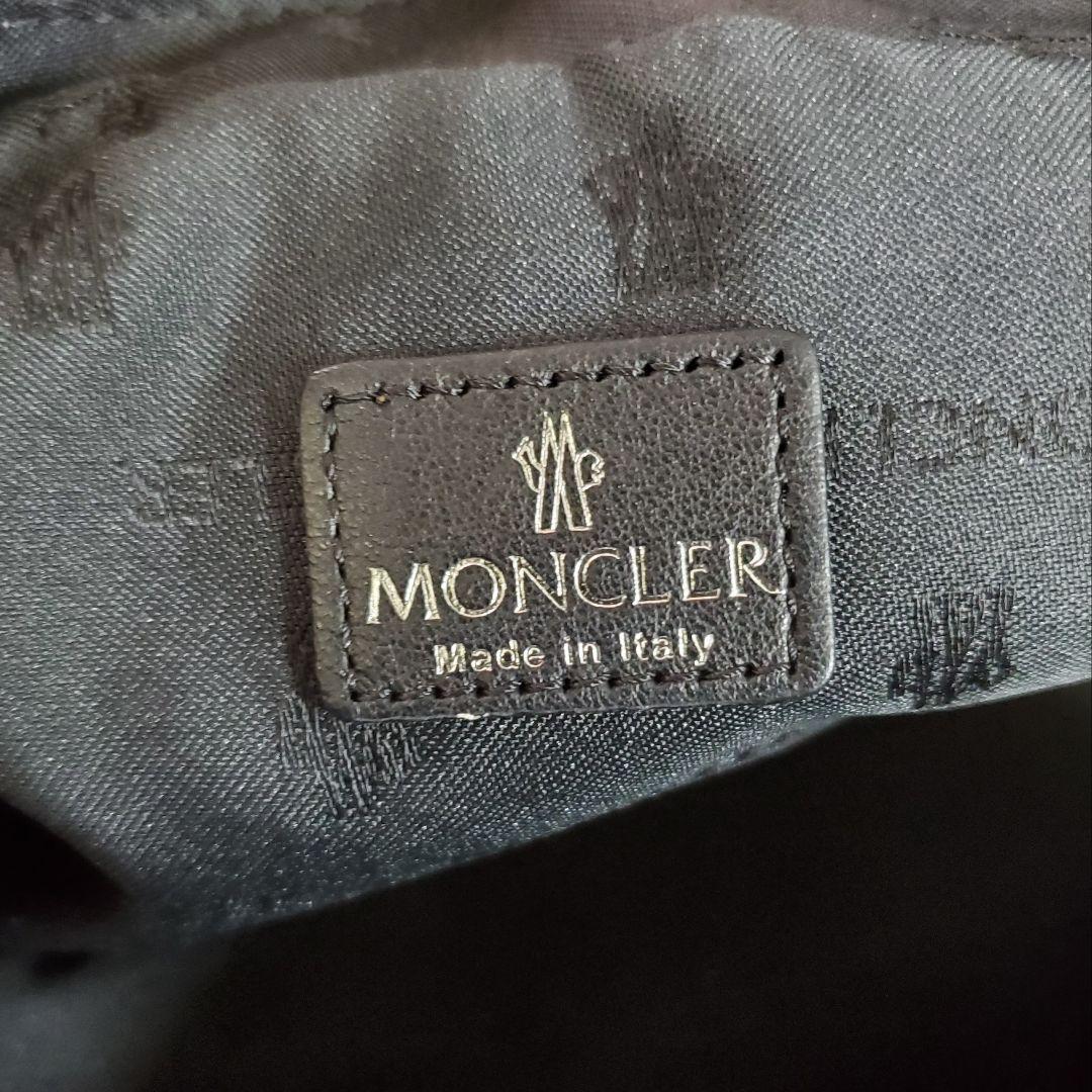 MONCLER モンクレール ナイロン トラベルポーチ ブラック