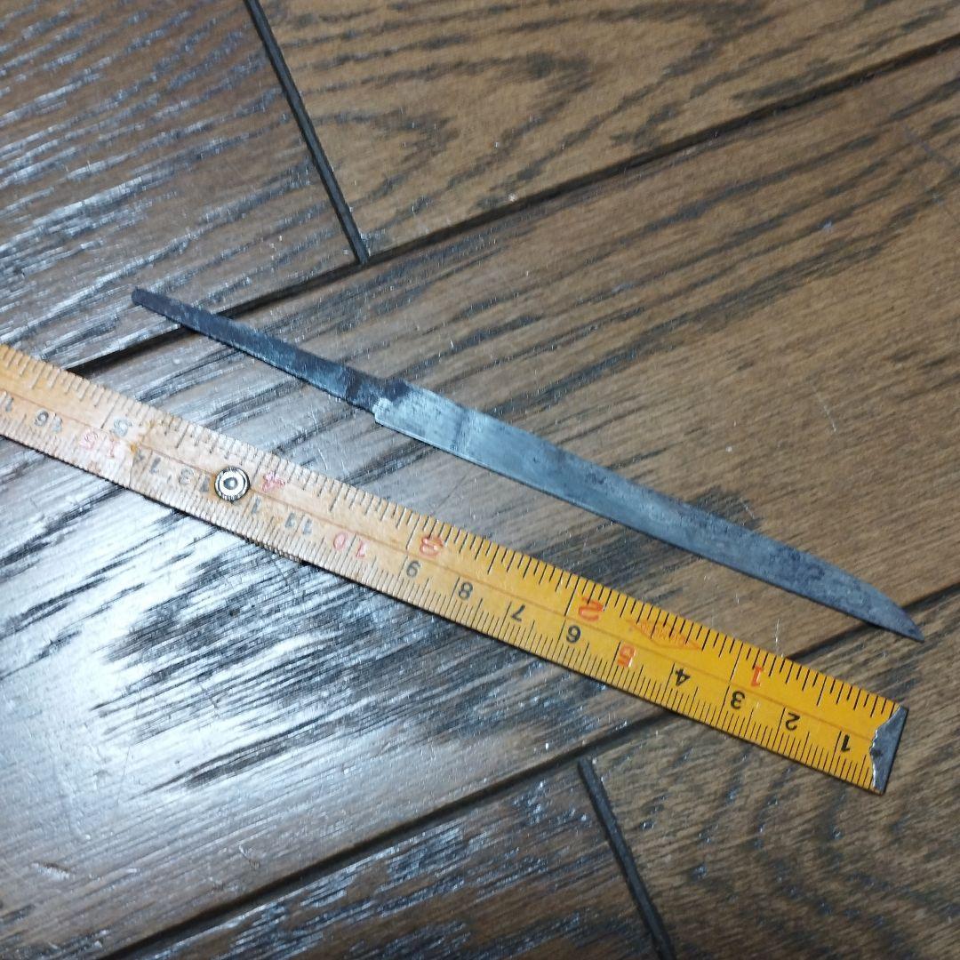 武具　笄．小柄セット　火縄銃図案　骨董品　刀装具　珍品