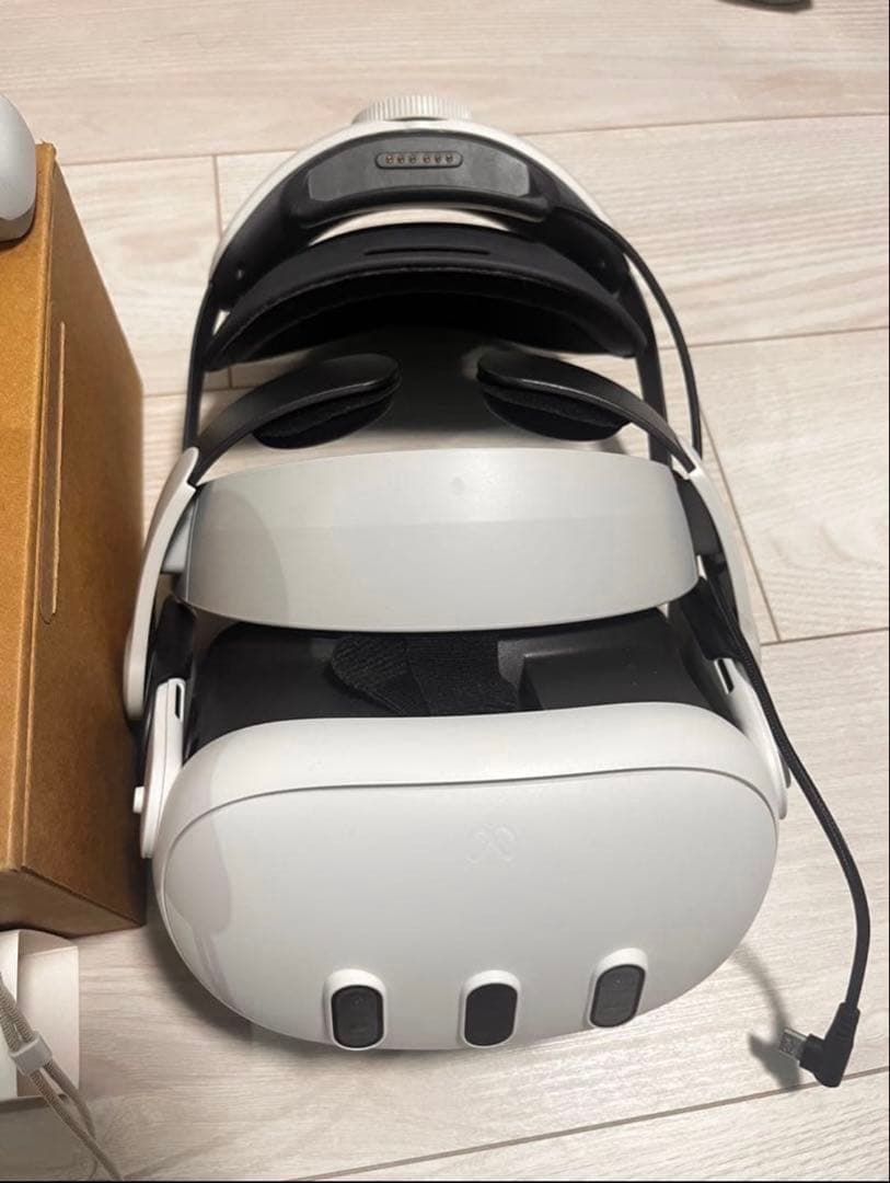  Quest 3 512GB(バッテリー、ヘッドストラップ付き)