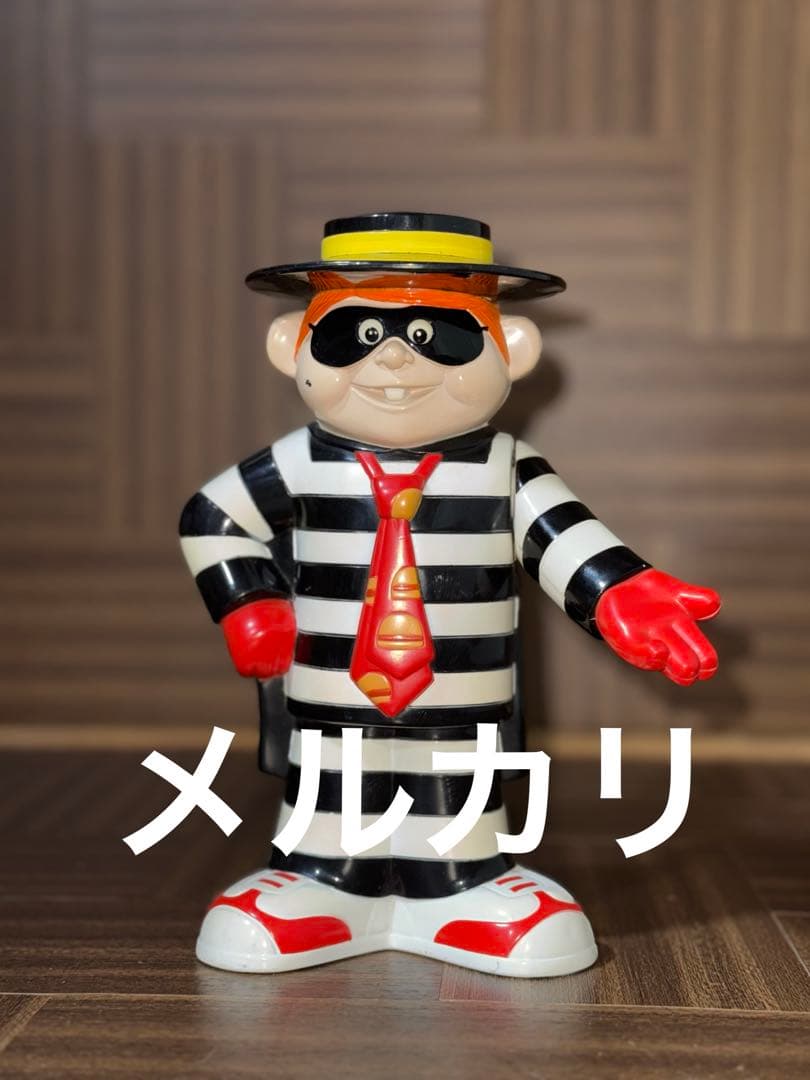 海外 マクドナルド ハンバーグラー フィギュア 貯金箱 レア