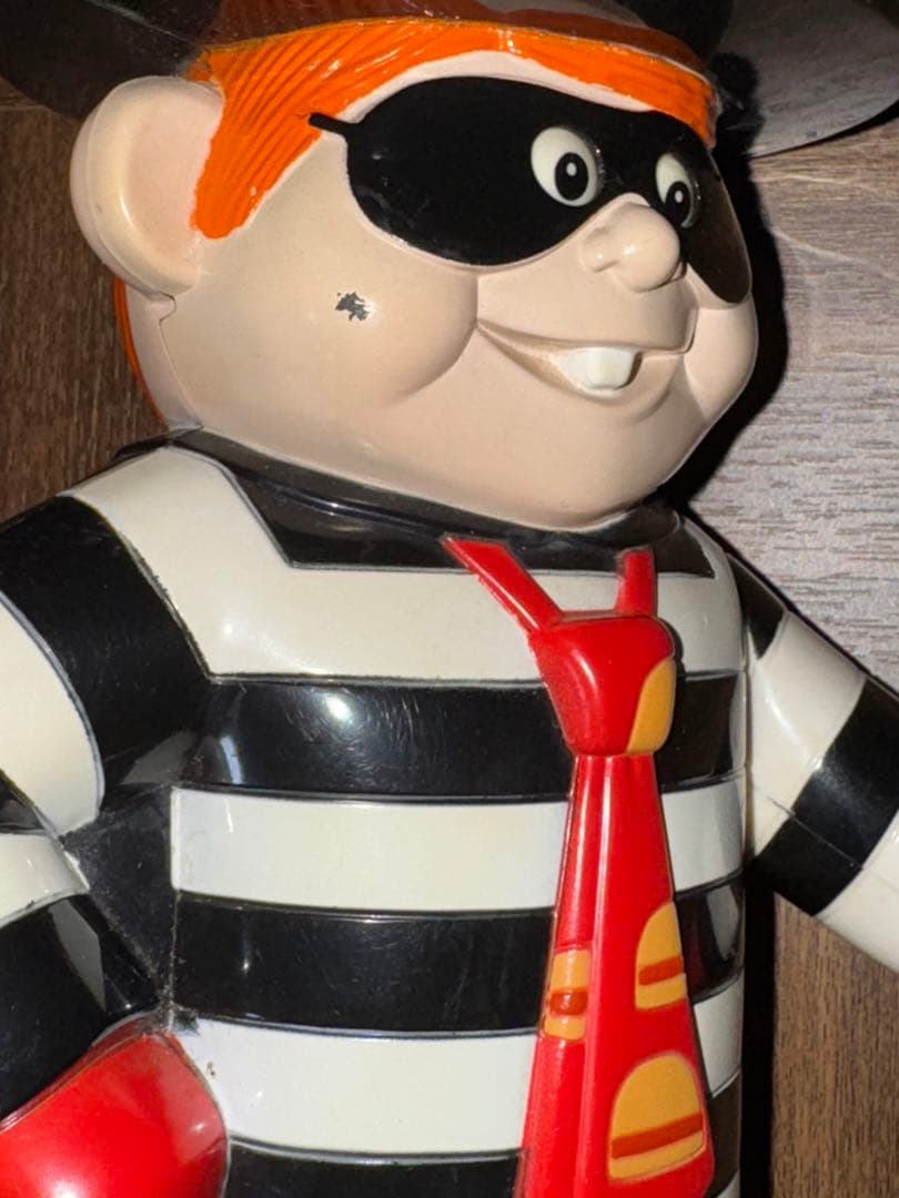 海外 マクドナルド ハンバーグラー フィギュア 貯金箱 レア