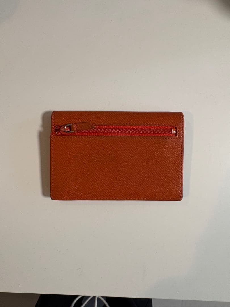 CHANEL ケース　二つ折　オレンジ