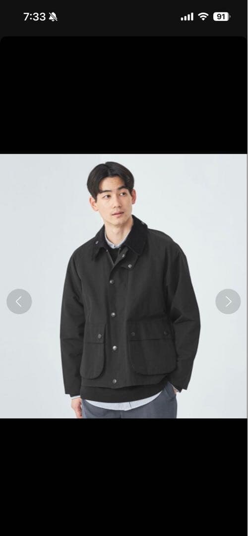 Barbourトランスポートビデイル green label relaxing