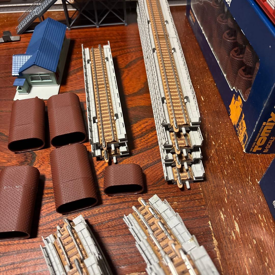 Nゲージトミックス大量レール&高架橋セット (レイアウト利用にいかがでしょうか