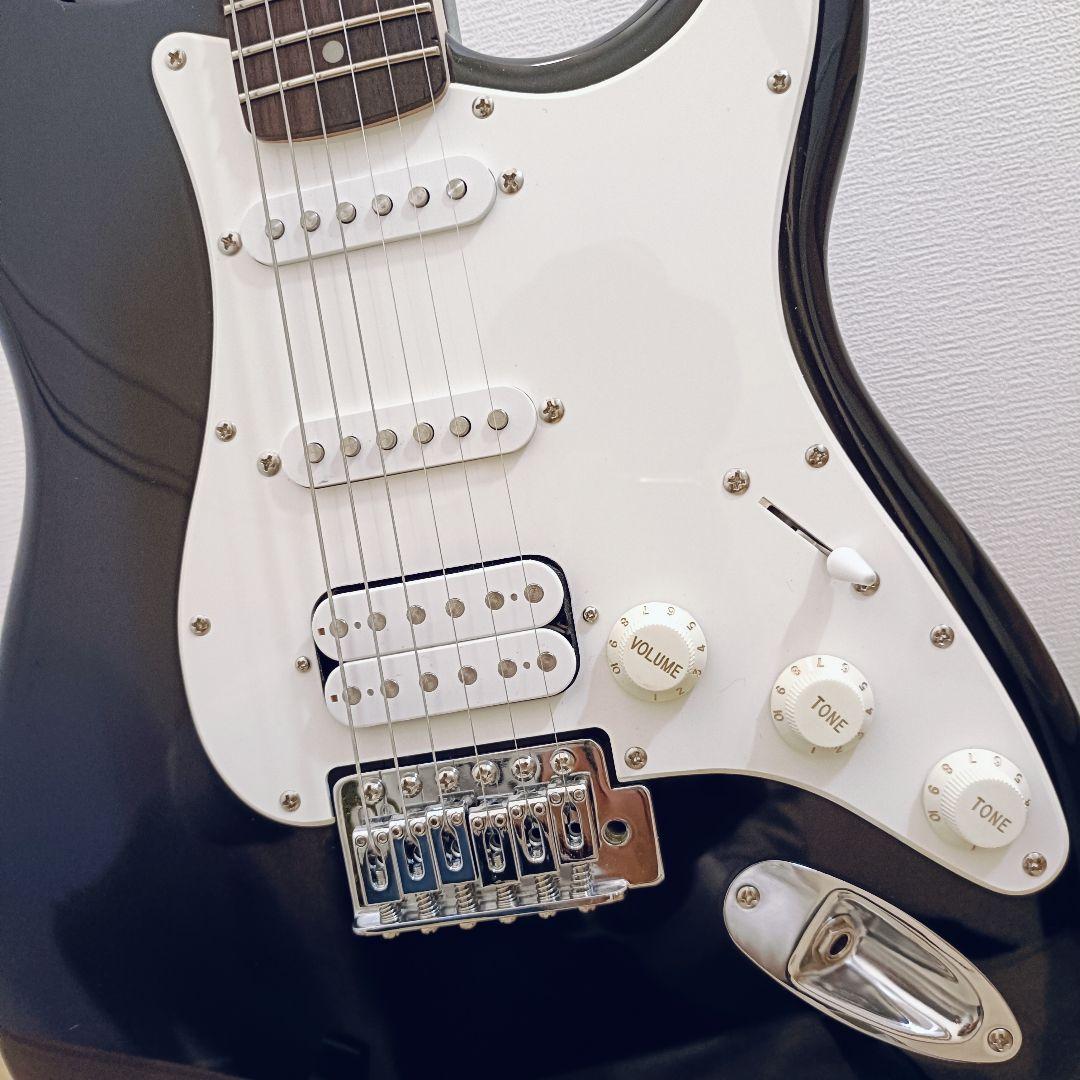 メンテ済｜Squier ストラトキャスター ブラック エレキギター