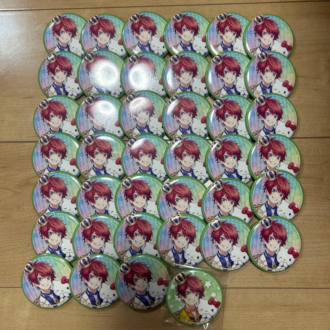 カラフルピーチ　からぴち　じゃぱぱ　サンリオ　等身　缶バッジ　51個+1個