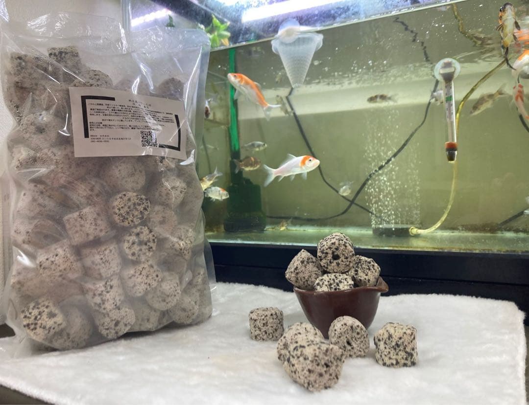 ポンプ1段階ろ材満タン付き三段式万能濾過装置池大型水槽濾過層 フィルター送料込み