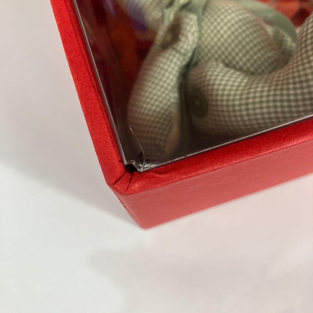 ワンダフルワールド ギンガムうさちゃんコサージュ4個set/専用箱付き