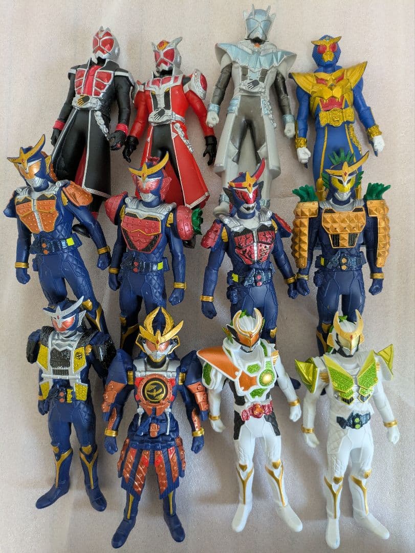 仮面ライダー ソフビ フィギュア 149個 まとめ