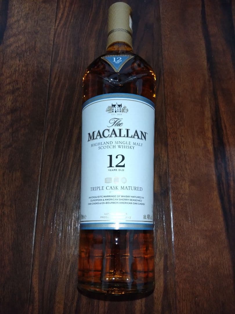 マッカラン　トリプルカスク１２年