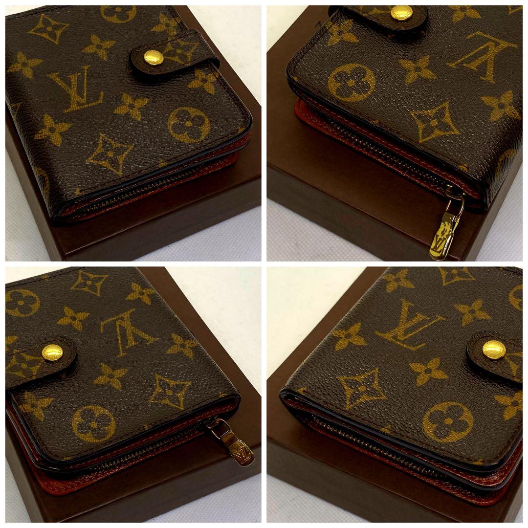 ❤️新品に近い❤️定価の半額以下‼️限界価格‼️LV❤️モノグラム❤️折り財布❤️コンパクト