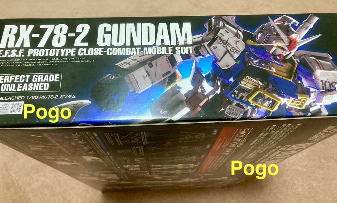 【新品•未開封 】PG UNLEASHED RX 78-2 ガンダム