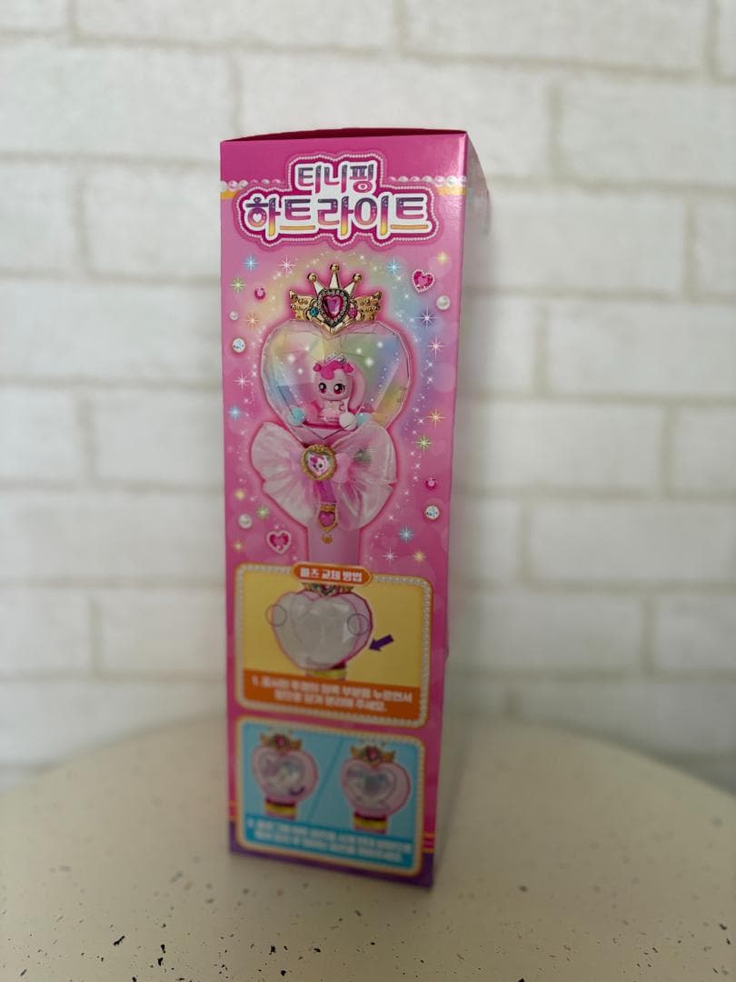 【韓国限定】シーズン６　プリンセス　キャッチティニピン　ハートライト