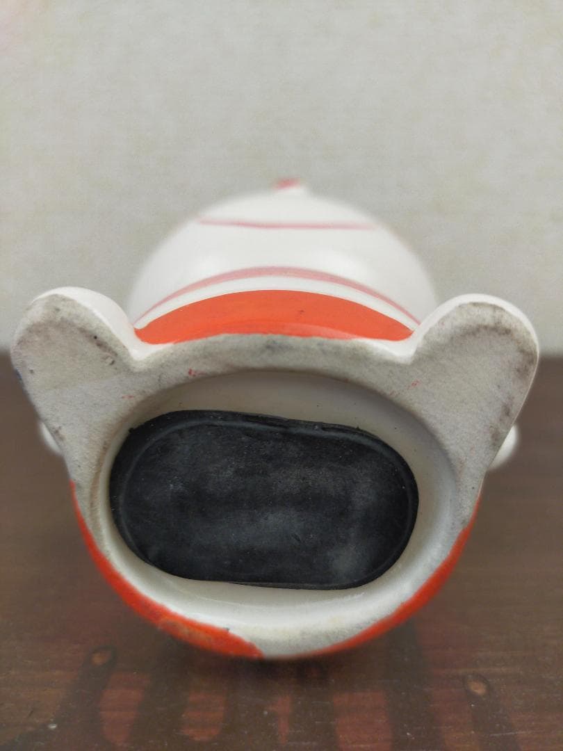 レトロ　陶器貯金箱　４個