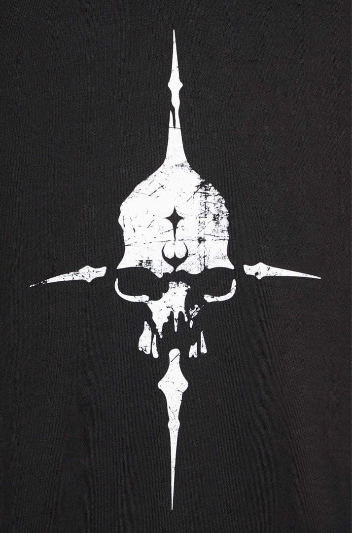 THUG CLUB パーカー Peace Stud Hoodieブラック