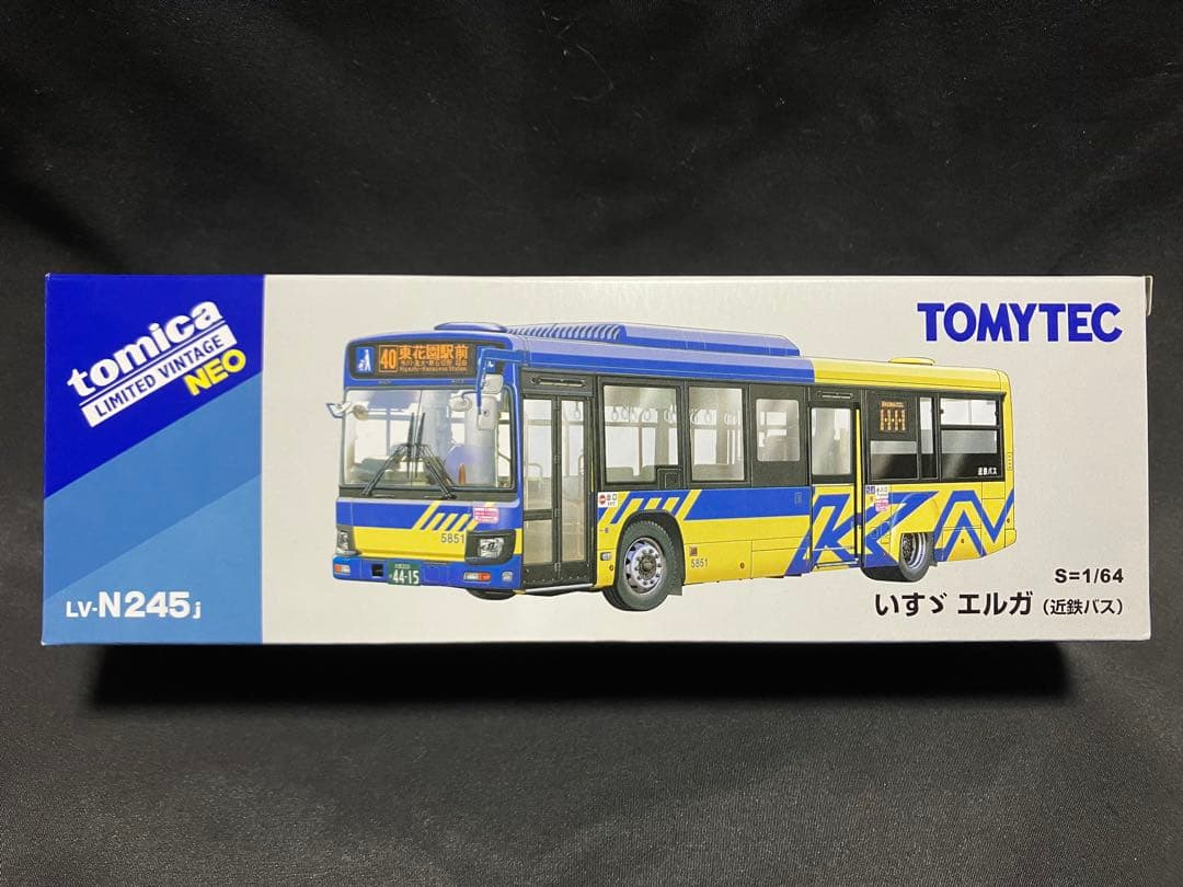 トミカリミテッドヴィンテージネオ LV-N245j いすゞ エルガ 近鉄バス