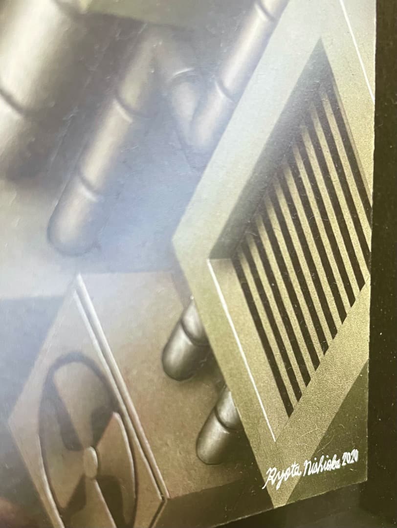 ◆新品・一点物 ◇西岡良太『暖かい風が吹く場所』2020年 アクリル 直筆サイン