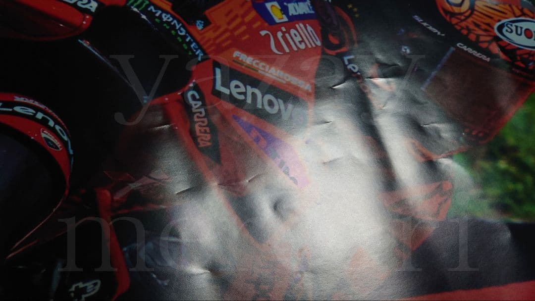 MotoGP DUCATI F.バニャイア&M.マルケス B2ポスター2枚セット