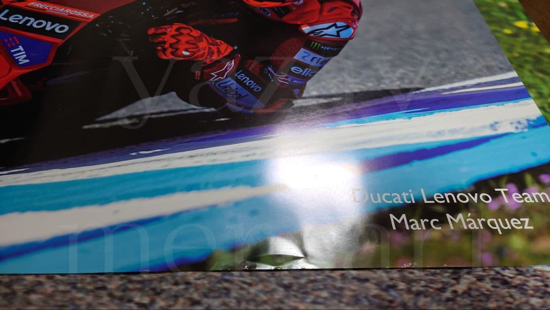 MotoGP DUCATI F.バニャイア&M.マルケス B2ポスター2枚セット