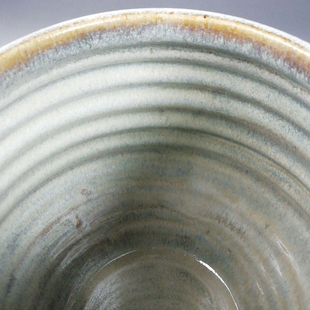 Ｗ６２　水指　『捻貫　水指』『西尾香舟 造』　共箱　茶道具