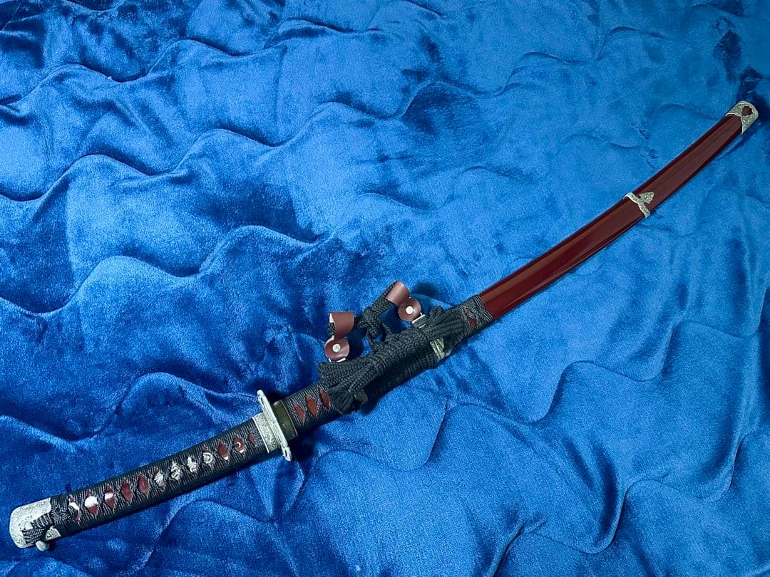 観賞用模造刀　膝丸　源義経拵　太刀拵　刀袋付き　コスプレ　刀剣乱舞