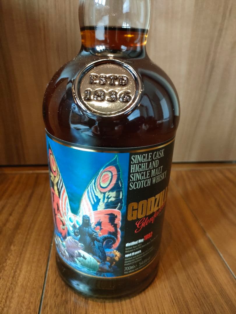 グレンファークラス1992 ゴジララベル ウイスキー 箱付 ウイスキーミュウ