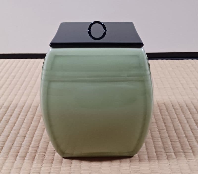 鎧櫃水指　手塚玉堂　茶道具