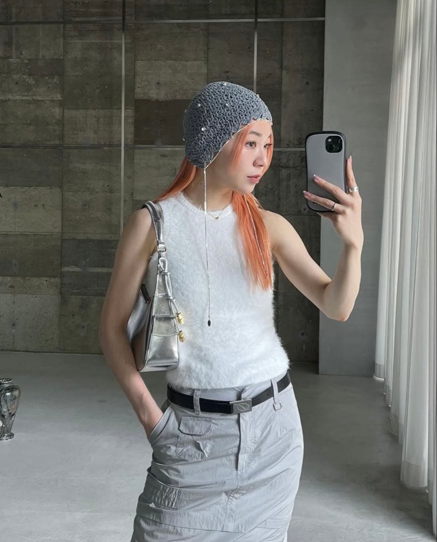 LITMUS maison lulu pinot Isabel hood グレー