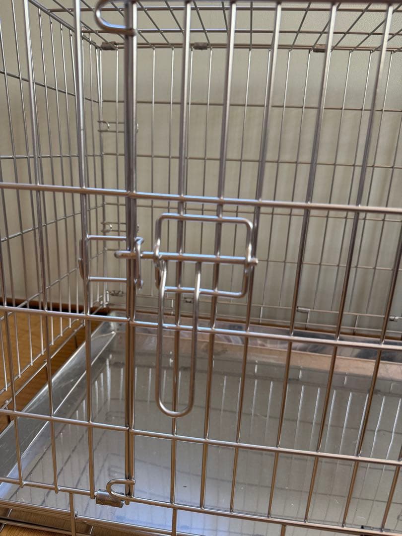 売り切り特価！オールステンレスケージ 小型犬 鳥 ハチコウL サークル