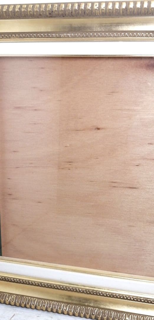 H☆【極美品】 額縁 油絵 F8 大型 ゴールド アンティーク フレーム 絵