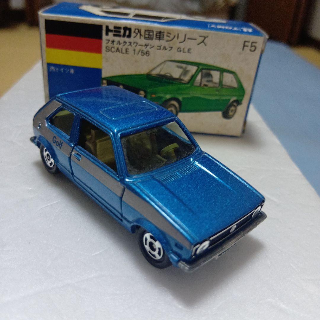 トミカ青箱　フォルクスワーゲン ゴルフ GLE 1/56　日本製　外箱共に極上品
