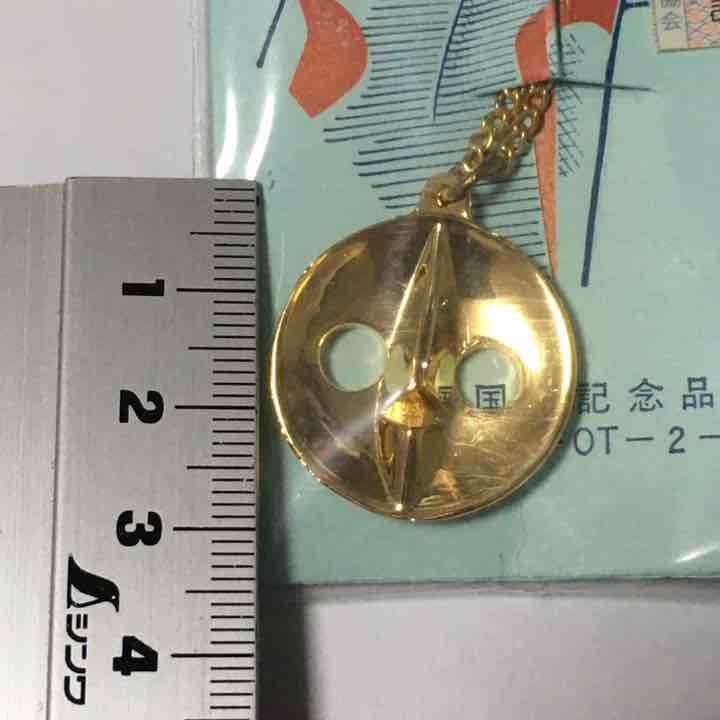 人気 未開封 当時品 太陽の塔 ネックレス チャーム ペンダントトップ 万博 D