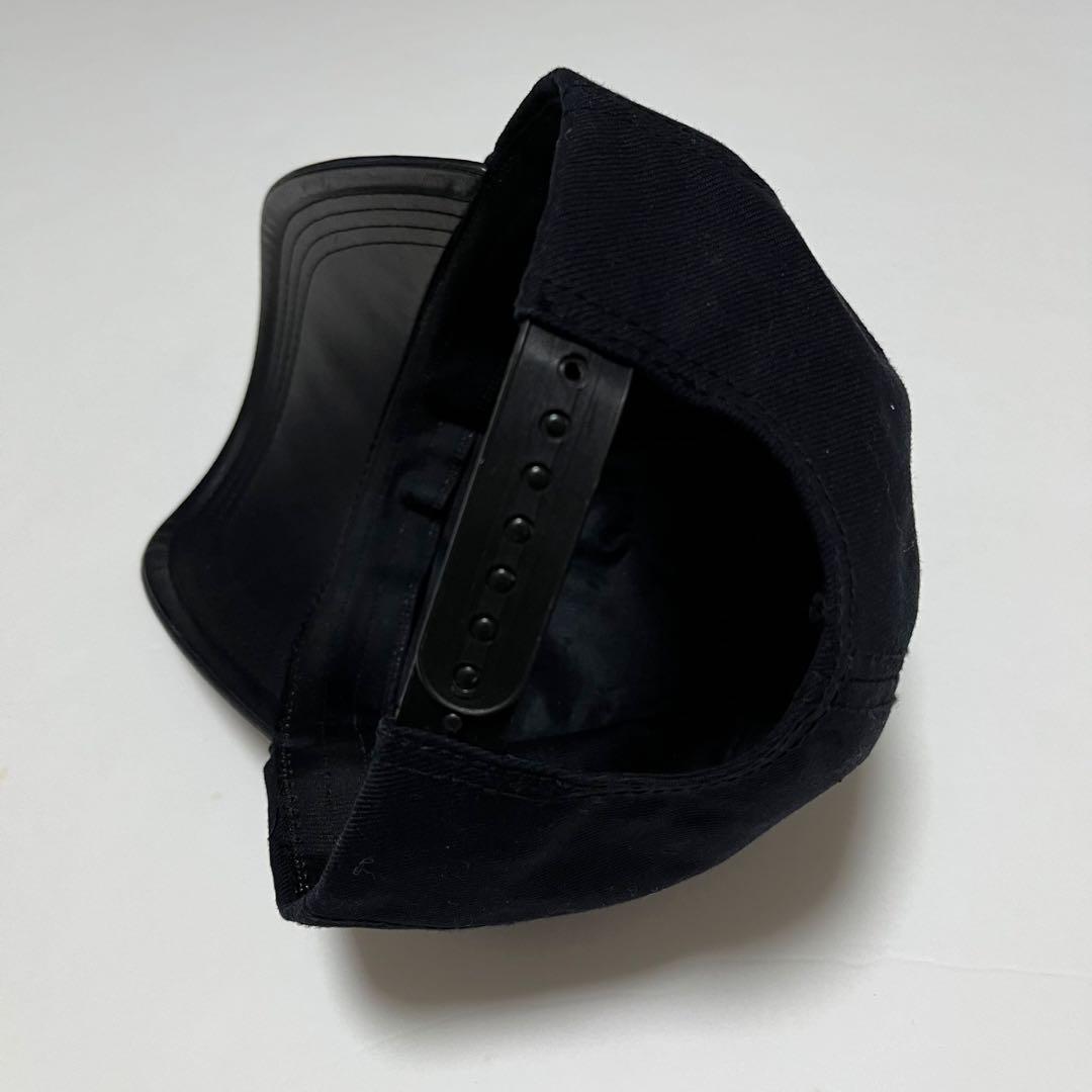 美品 希少 ルシアンペラフィネ 牛革 レザー切替 キャップ