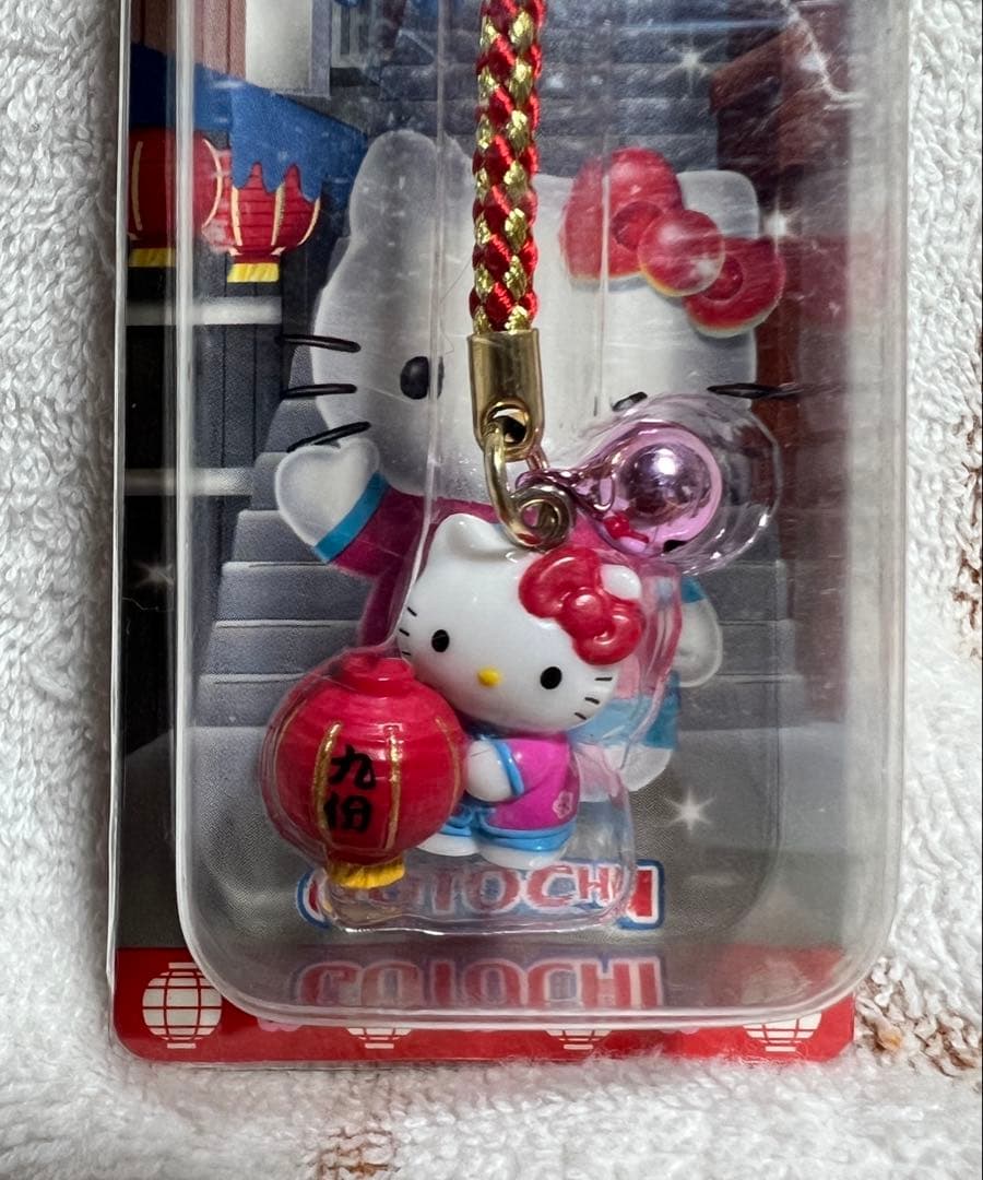 台湾・キティちゃん ご当地ストラップ(根付け)3品 【美品・レア品・希少】