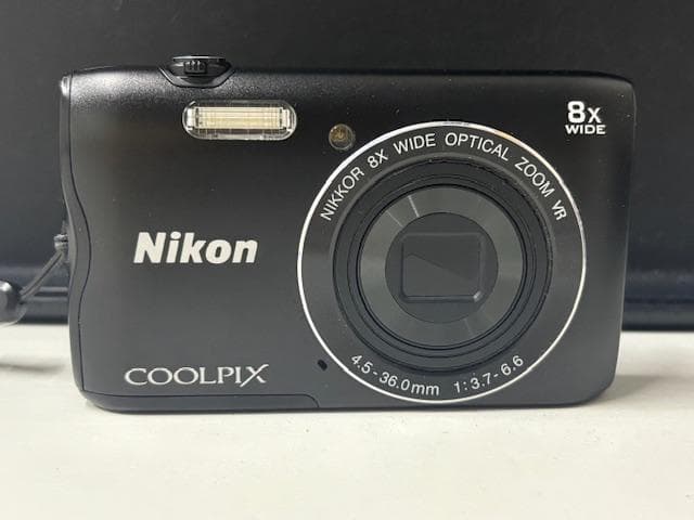 【動作未確認】Nikon COOLPIX A300 ブラック デジカメ