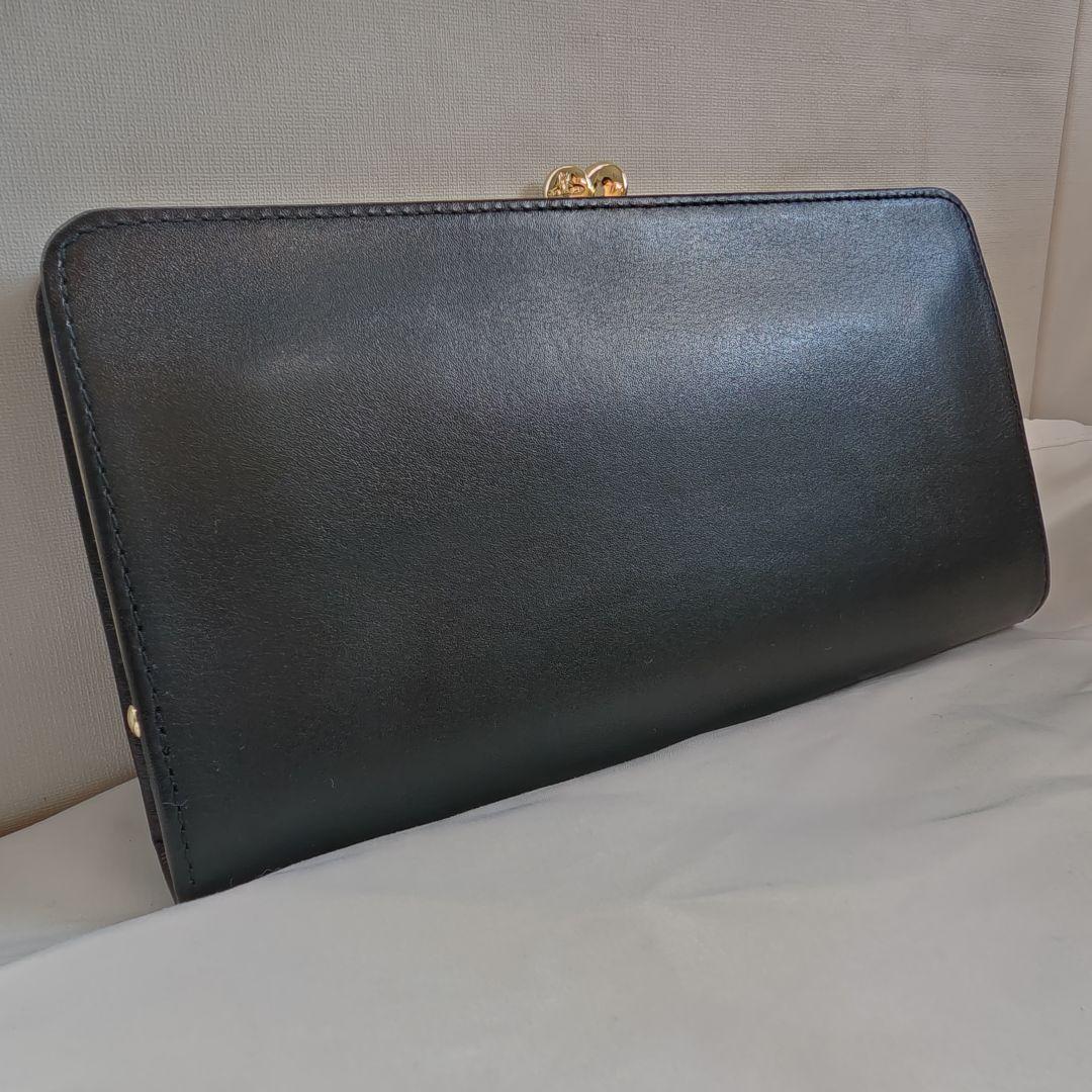 新品未使用級　ヴィヴィアンウエストウッド　長財布　オーブ　がま口　レザー