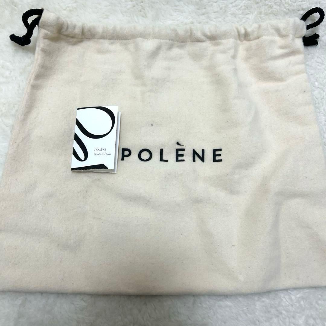 【未使用】ポレーヌ ヌメロ アン ナノ ブラック 2way ショルダーバッグ