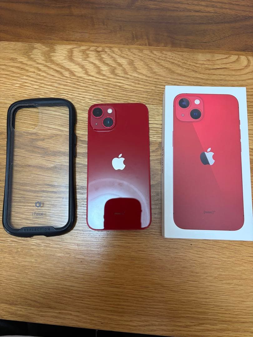【美品】iPhone 13 (PRODUCT)RED 256GB SIMフリー