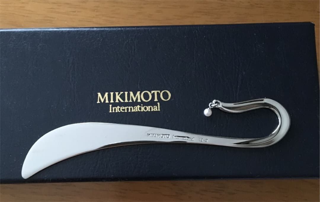真珠ボールペン＆ブックマーク MIKIMOTO  新品