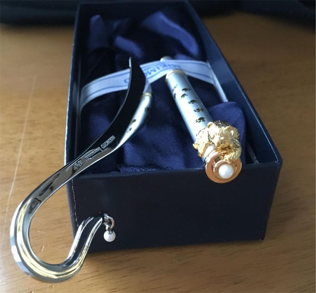 真珠ボールペン＆ブックマーク MIKIMOTO  新品