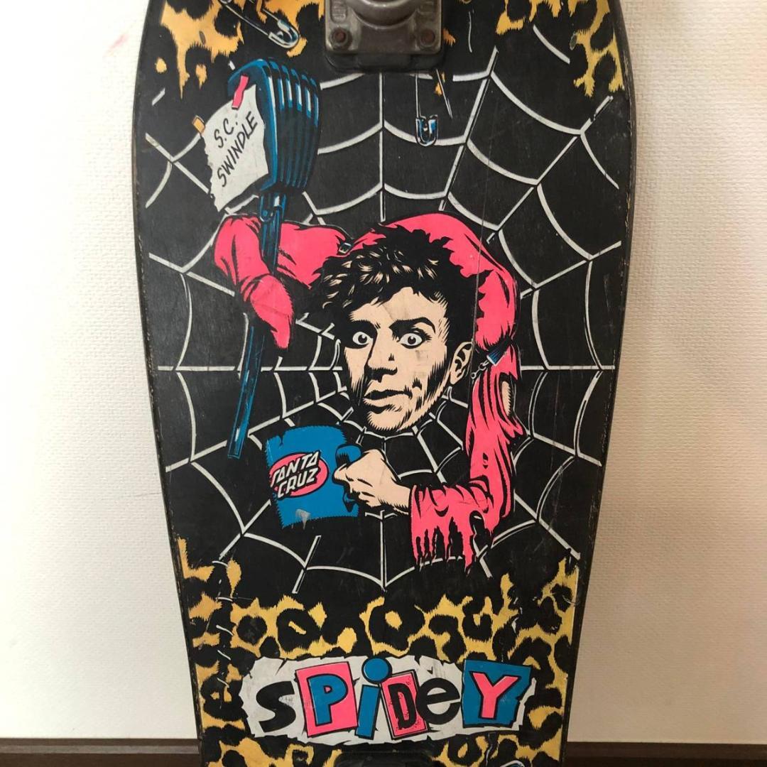メガ！1985年・ビンテーオリジナルジデッキ！SANTA CRUZ/Spidey