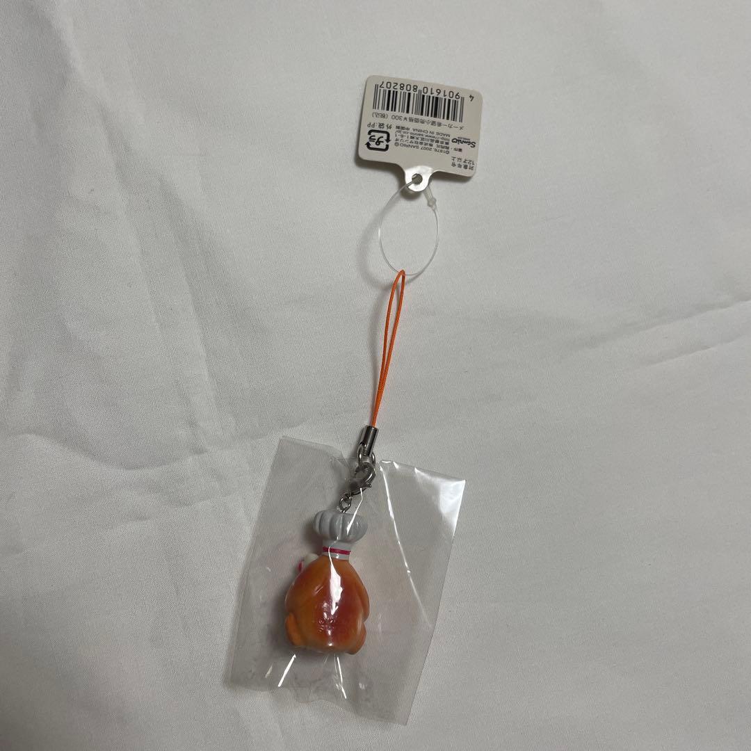 新品◆ハローキティ ご当地キティ ストラップ コンビニ限定 ローストチキン