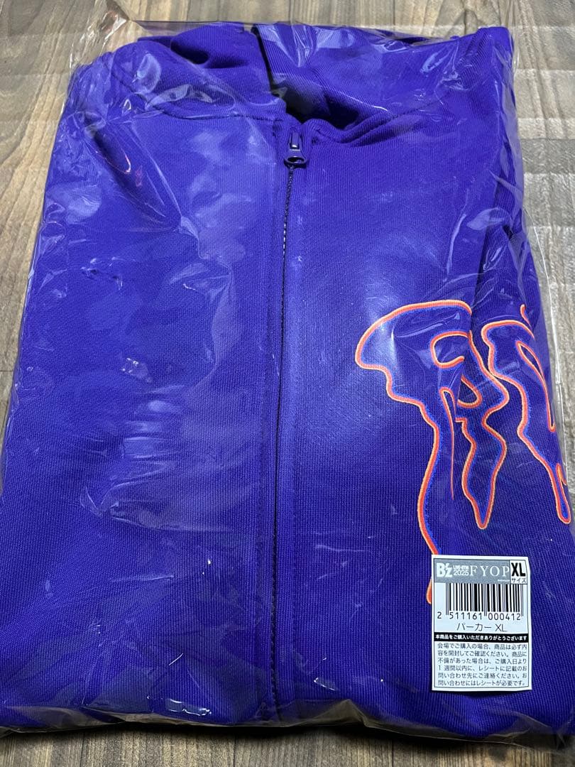 B'z FYOP パーカー XL Follow Your Own Passion