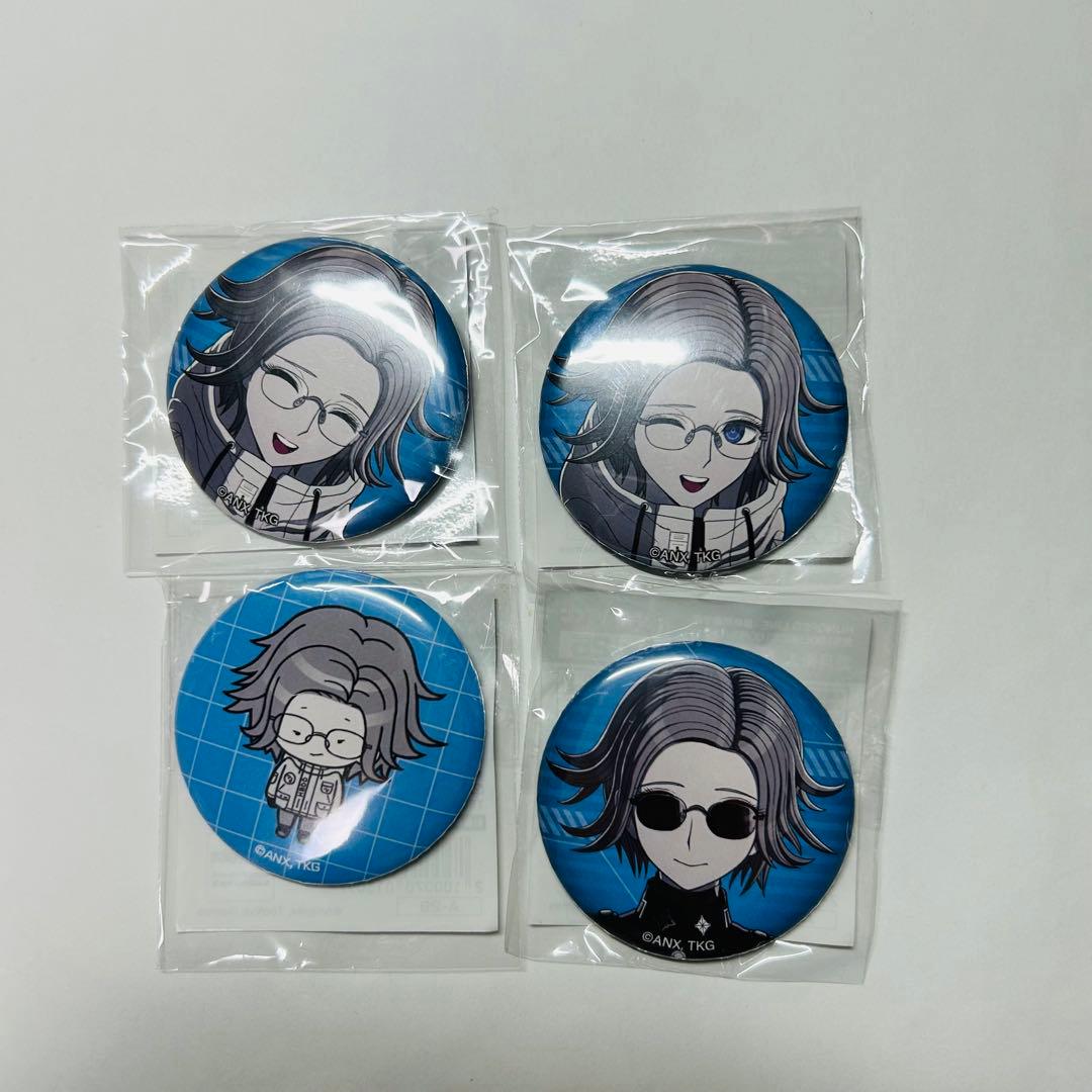 HUNDRED LINE コトブキヤ くじ 缶バッジ 蒼月衛人　4個