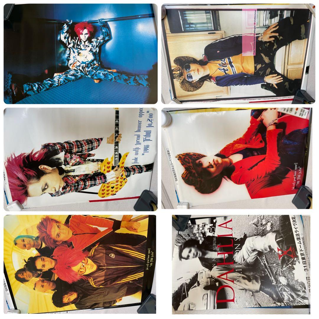 hide X JAPAN YOSHIKIポスターセット　6枚＋1枚