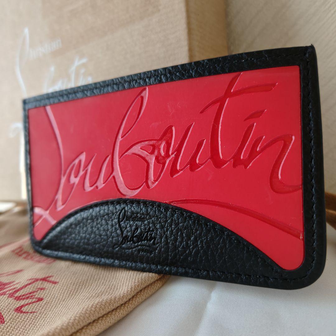 新品未使用品 クリスチャンルブタン カード ケース フラグメントケース