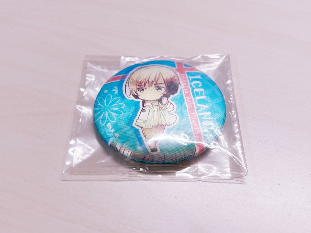 ヘタリア アイスランド 文教堂・アニメガ限定チェンジング缶バッジ