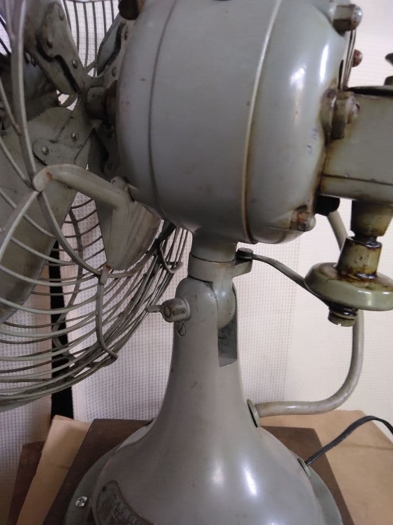 昭和　レトロ　東芝扇風機